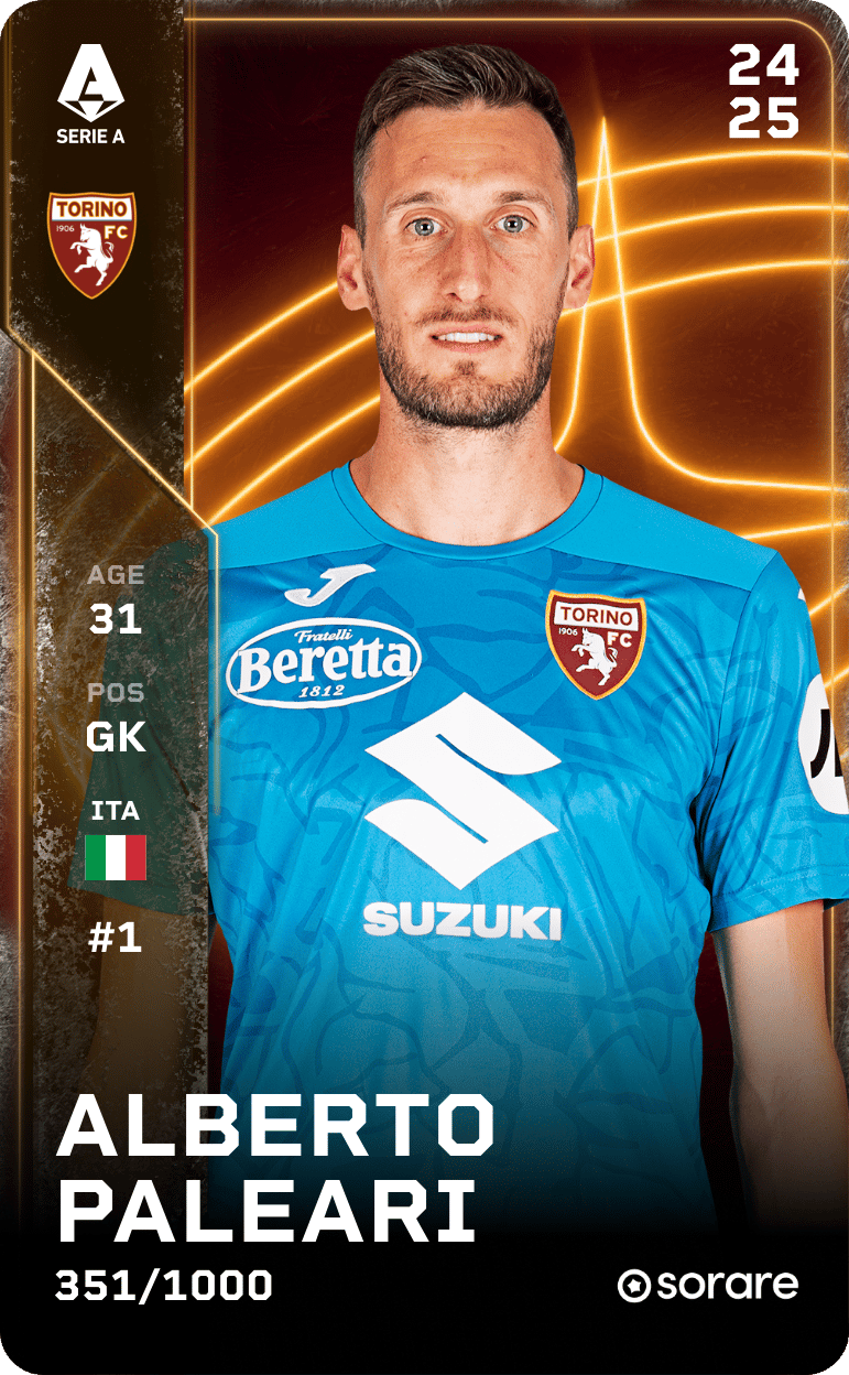 Alberto Paleari 2024-25 • Limited 351/1000