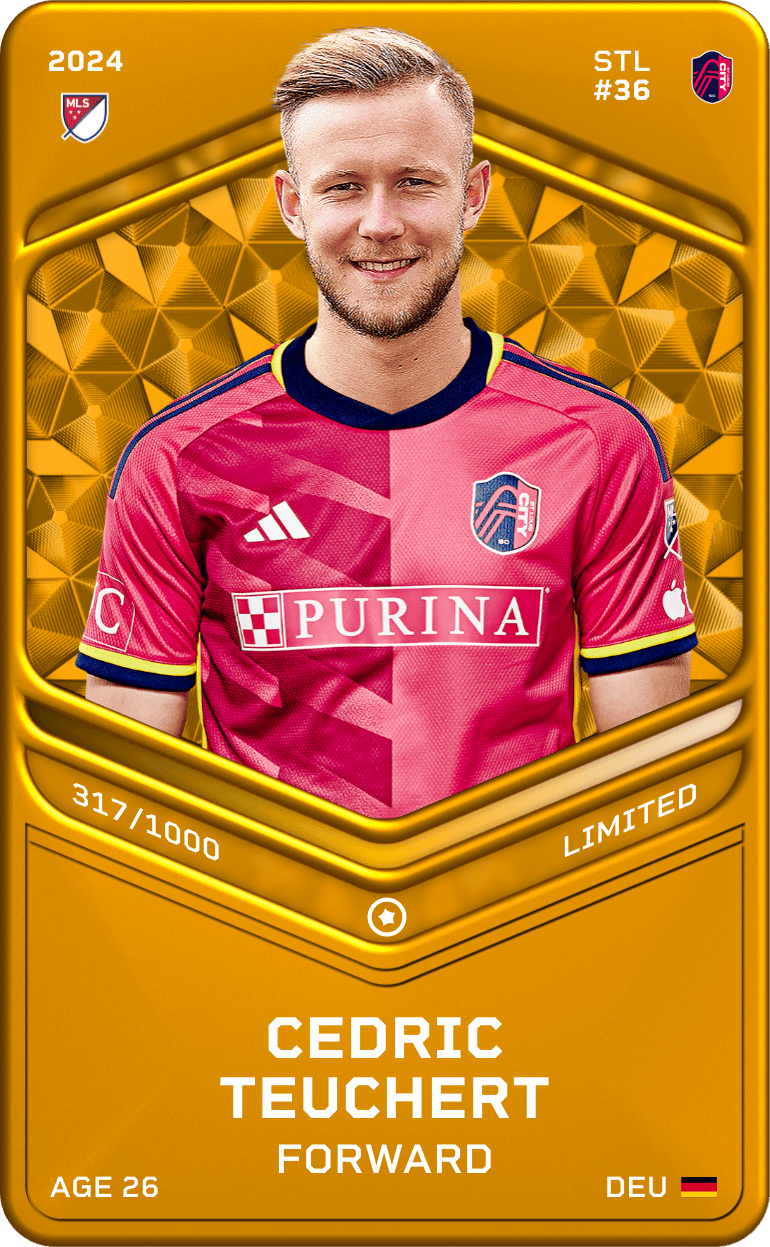 Cedric Teuchert 2024-25 • Limited 317/1000