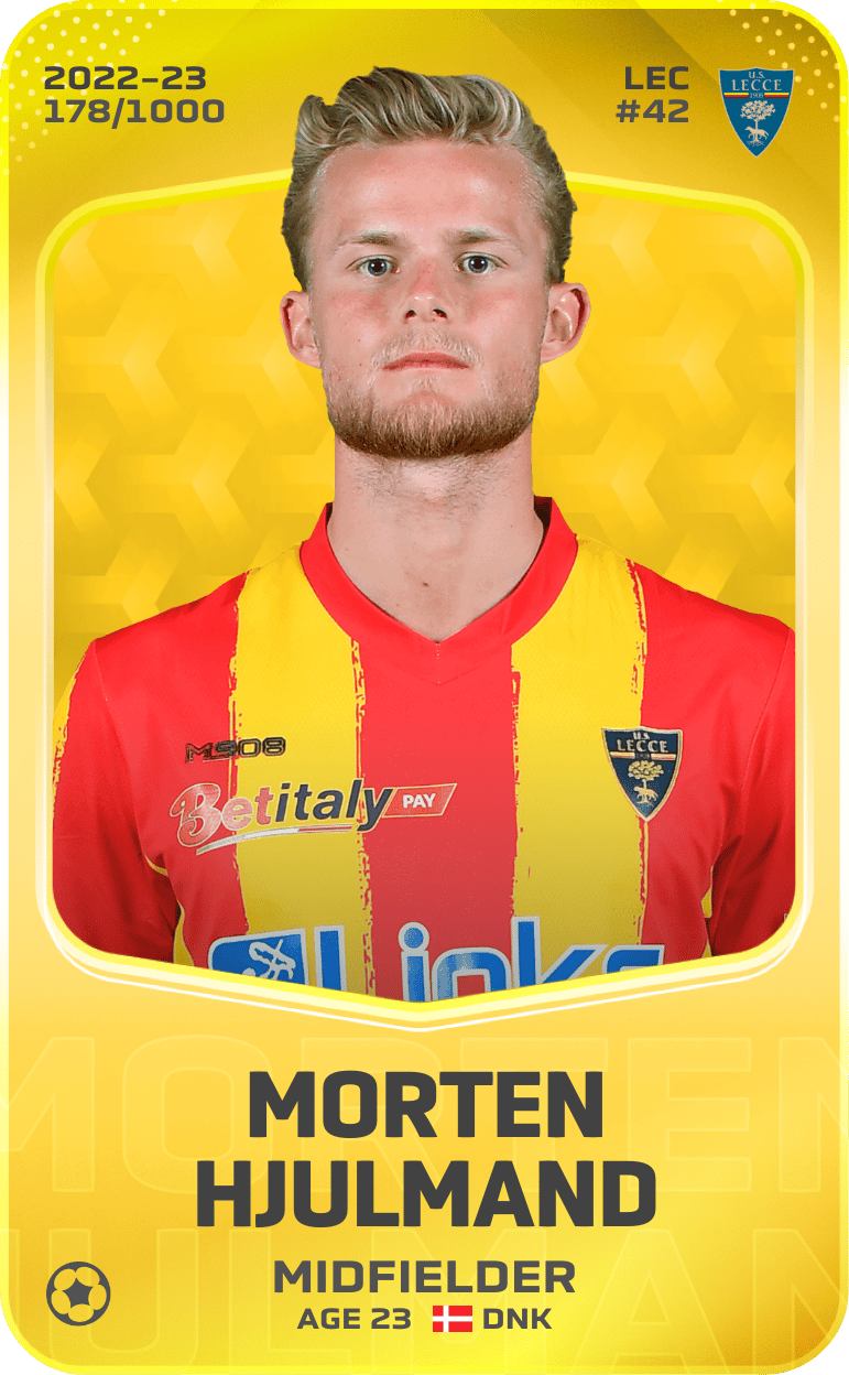 Morten Hjulmand 2022-23 • Limited 178/1000