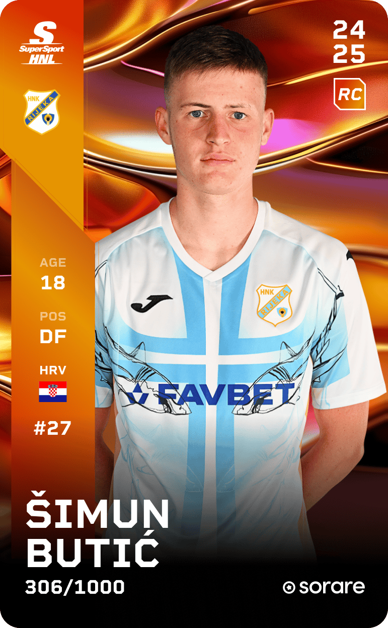 Šimun Butić 2024-25 • Limited 306/1000