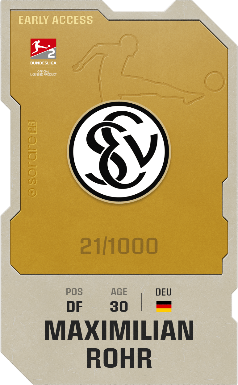Maximilian Rohr 2025-26 • Limited 21/1000