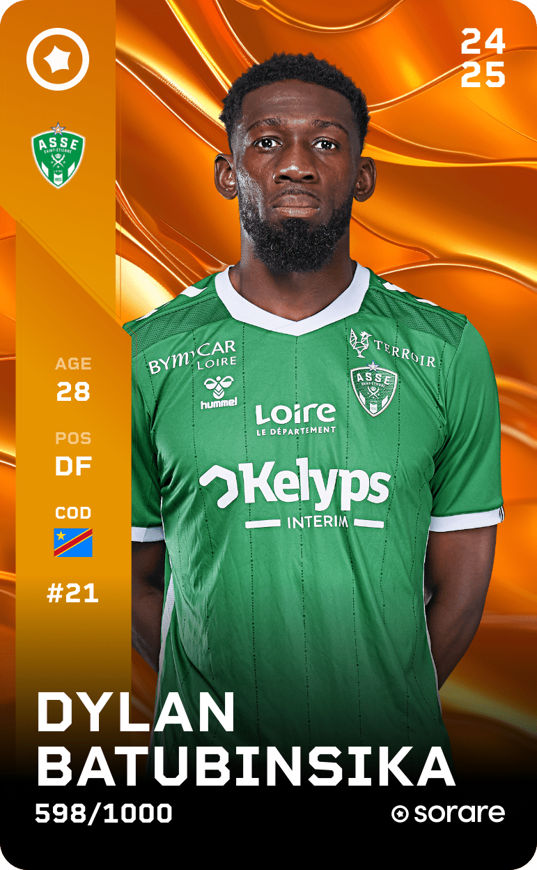 Dylan Batubinsika 2024-25 • Limited 598/1000