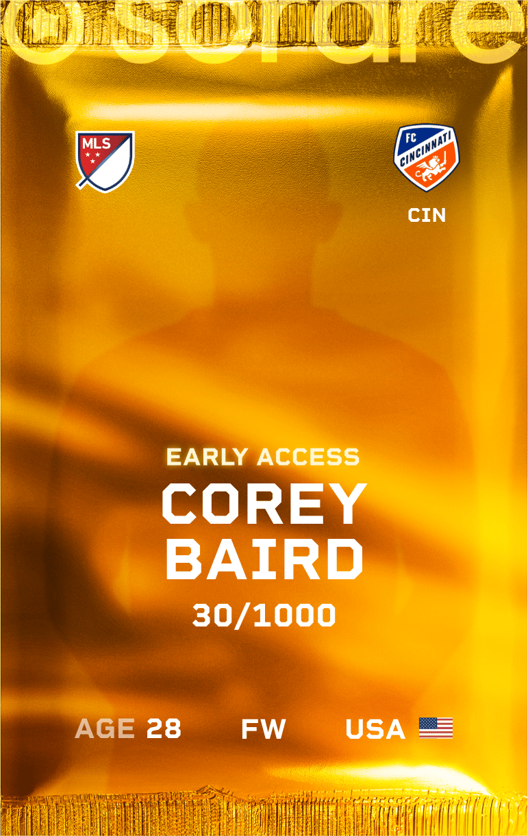 Corey Baird 2025-26 • Limited 30/1000
