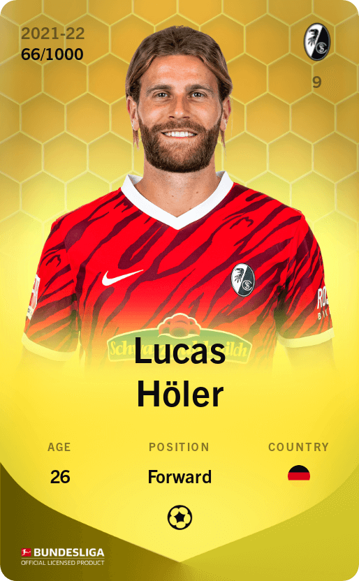 Lucas Höler 2021-22 • Limited 66/1000