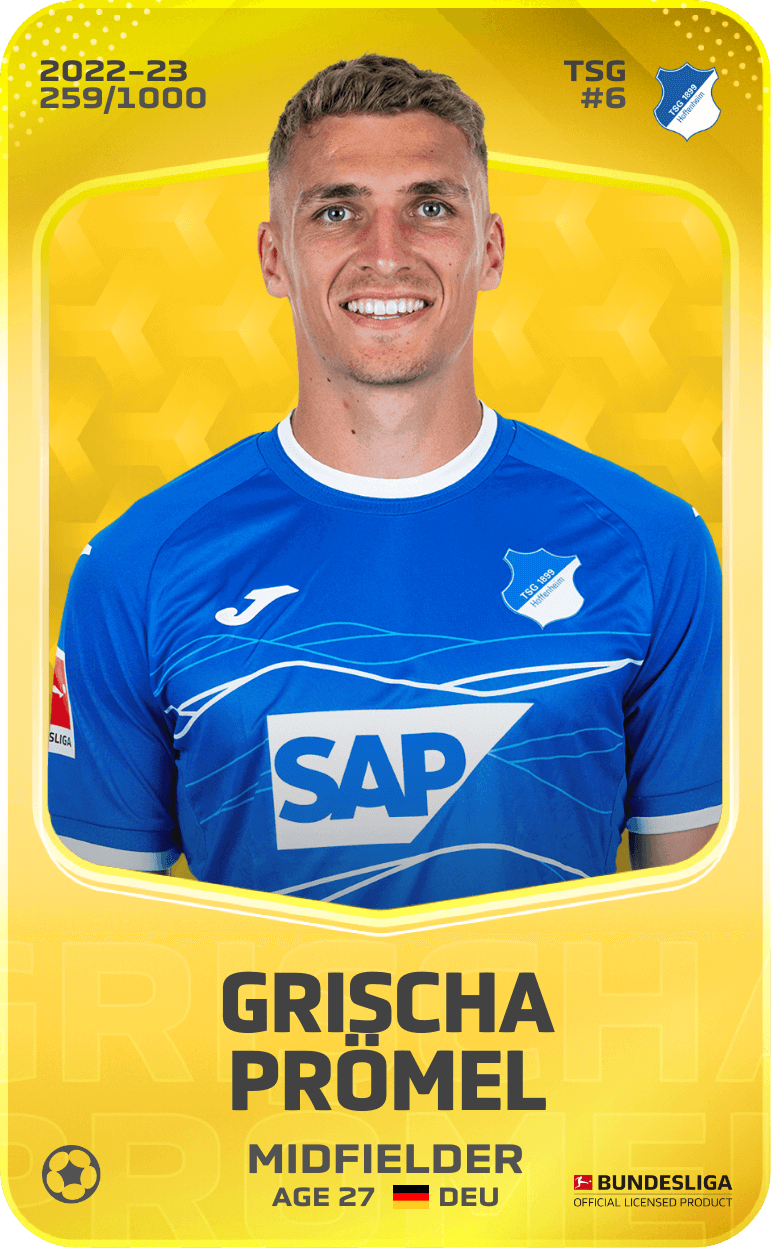 Grischa Prömel 2022-23 • Limited 259/1000