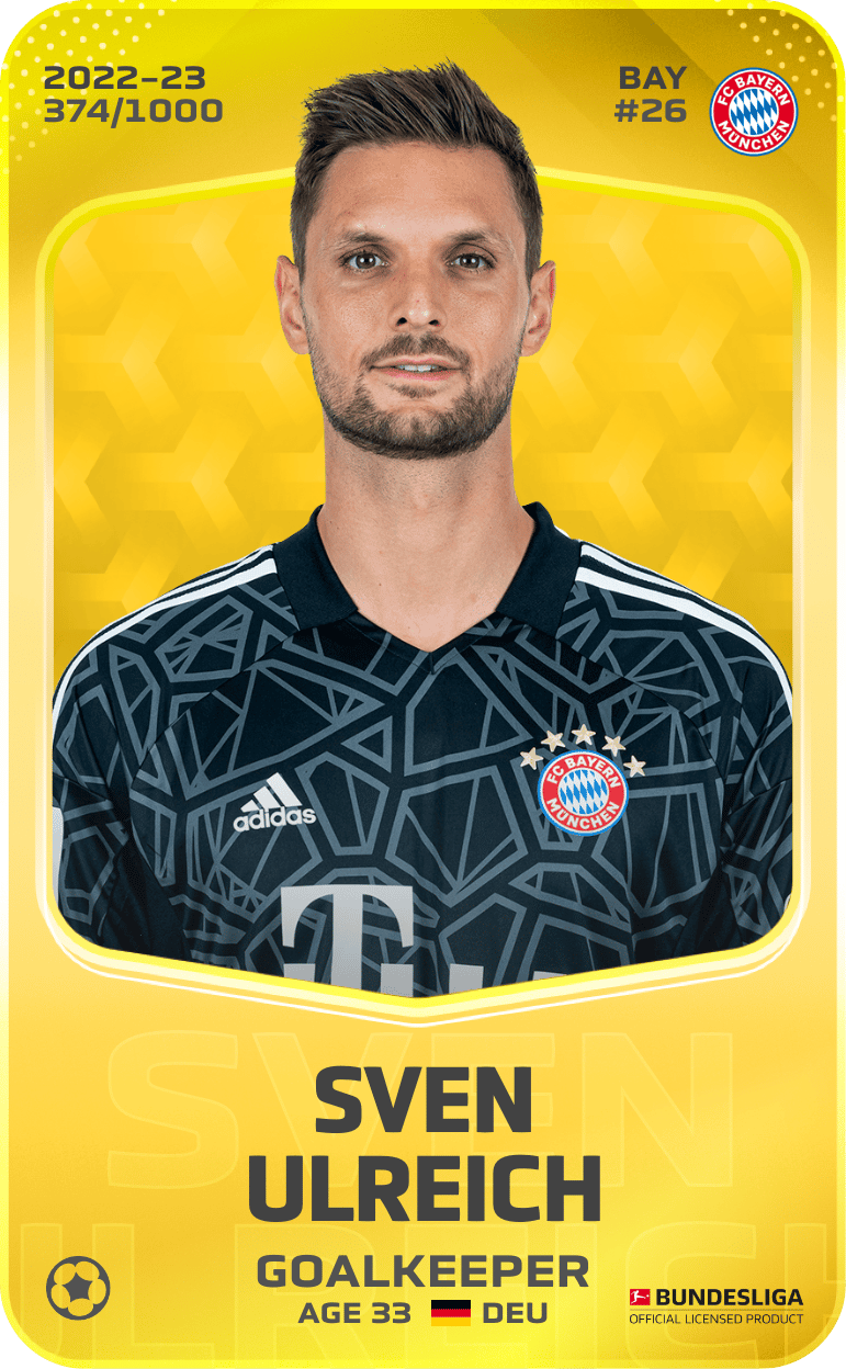 Sven Ulreich 2022-23 • Limited 374/1000