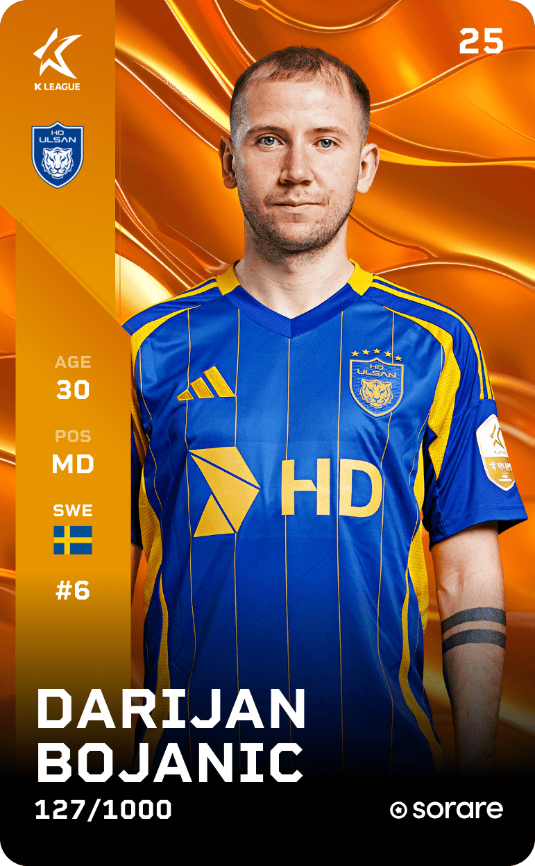 Darijan Bojanić 2025-26 • Limited 127/1000