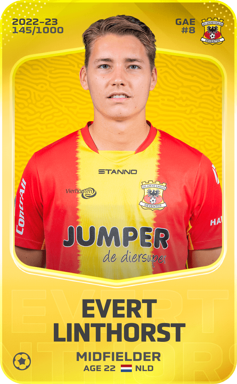 Evert Linthorst 2022-23 • Limited 145/1000