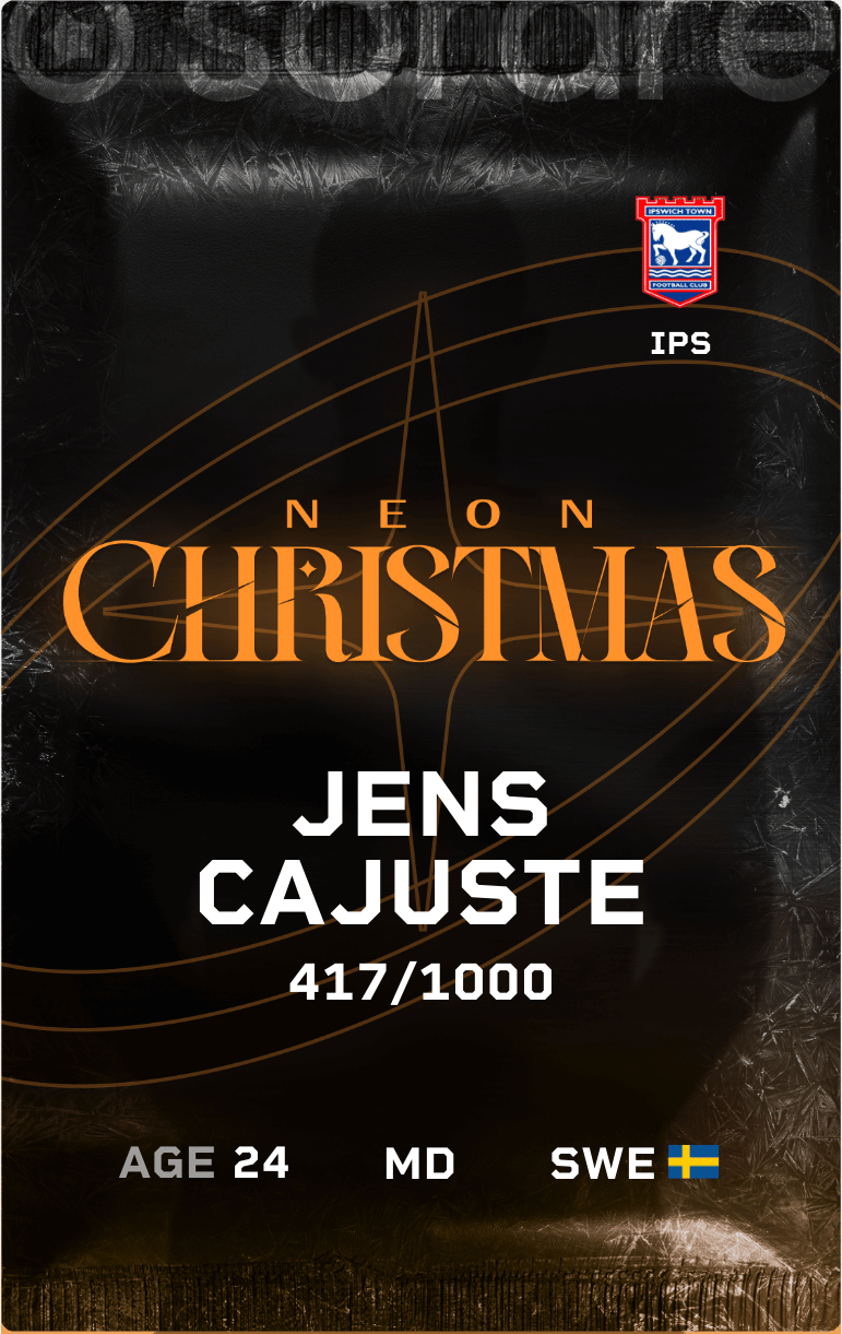 Jens Cajuste 2024-25 • Limited 417/1000