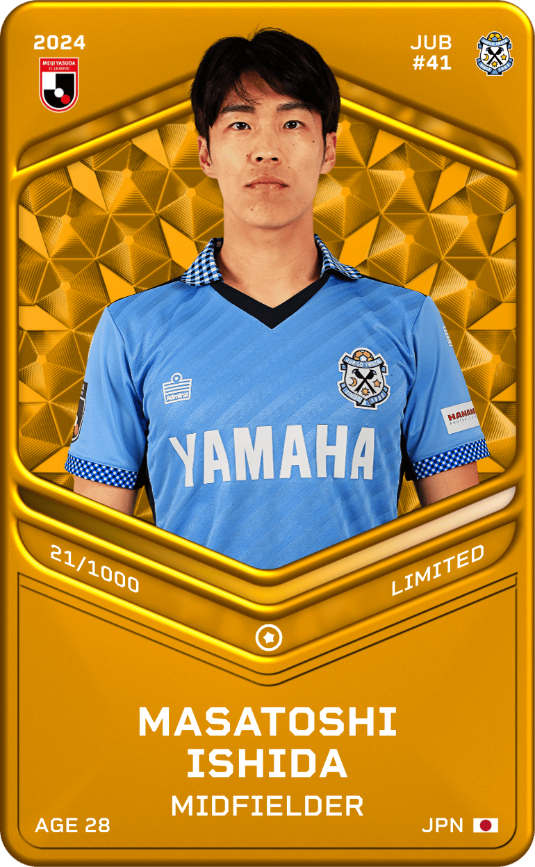 Ishida MASATOSHI 2024-25 • Limited 21/1000