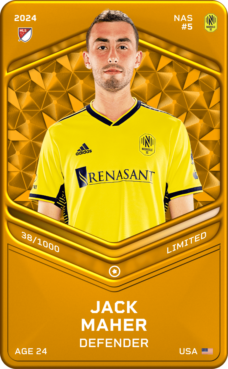 Jack Maher 2024-25 • Limited 38/1000