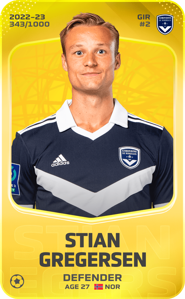 Stian Gregersen 2022-23 • Limited 343/1000
