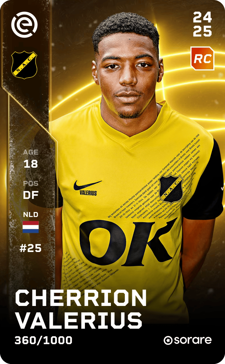 Cherrion Valerius 2024-25 • Limited 360/1000