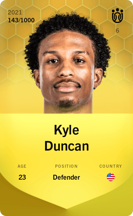 Kyle Duncan 2021-22 • Limited 143/1000
