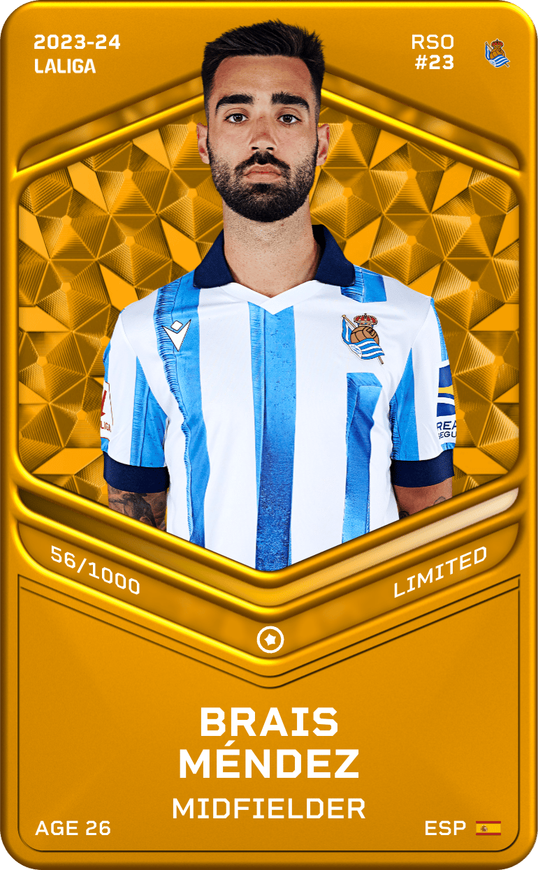 Brais Méndez 2023-24 • Limited 56/1000