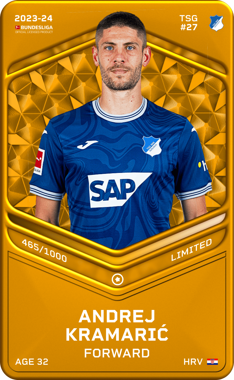 Andrej Kramarić 2023-24 • Limited 465/1000