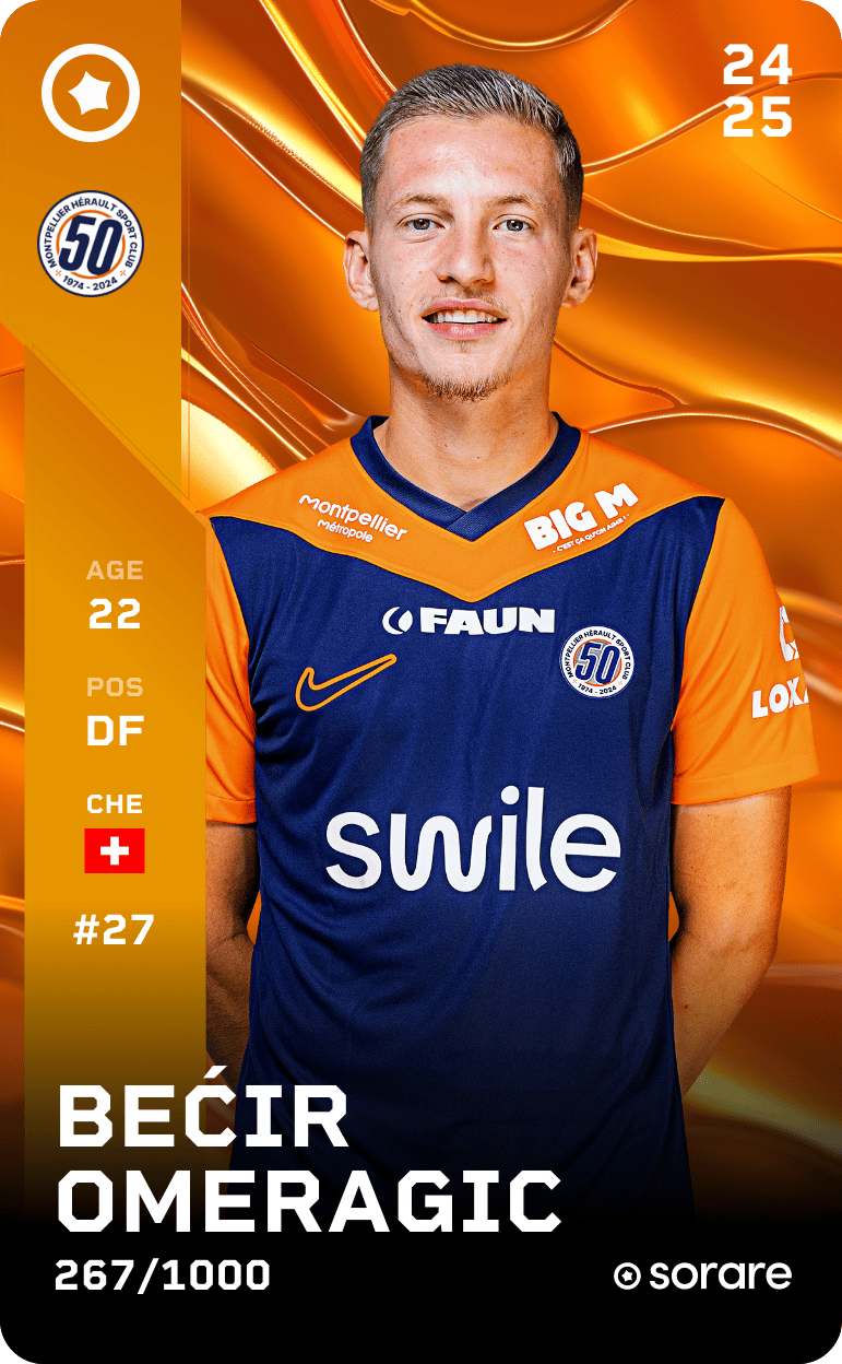 Bećir Omeragić 2024-25 • Limited 267/1000