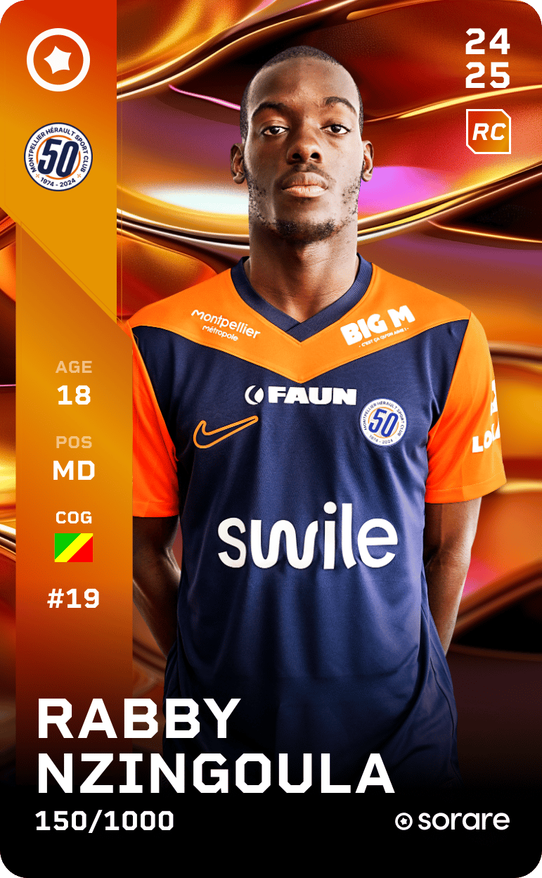 Rabby Nzingoula 2024-25 • Limited 150/1000