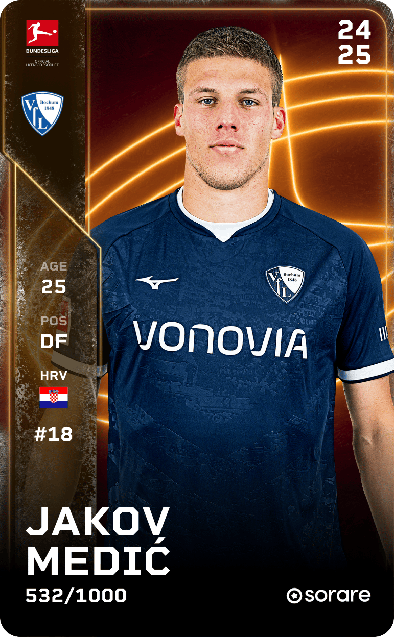 Jakov Medić 2024-25 • Limited 532/1000