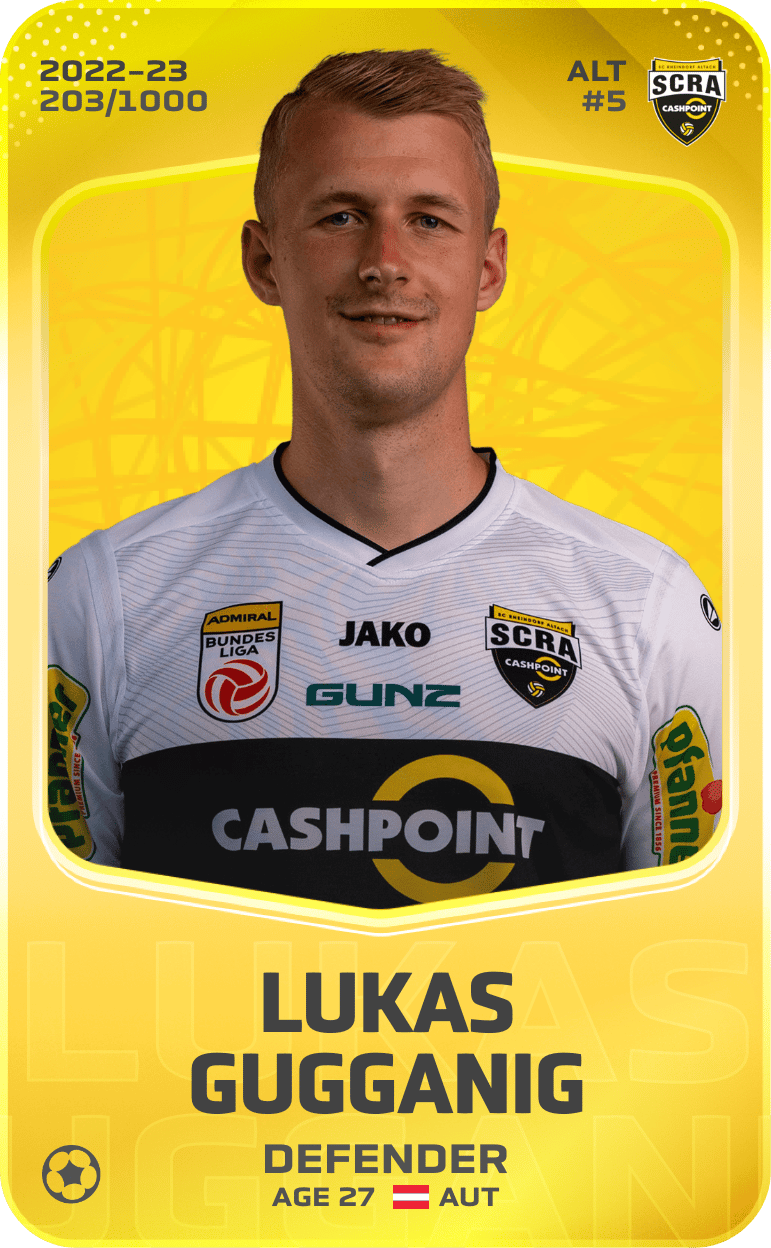 Lukas Gugganig 2022-23 • Limited 203/1000