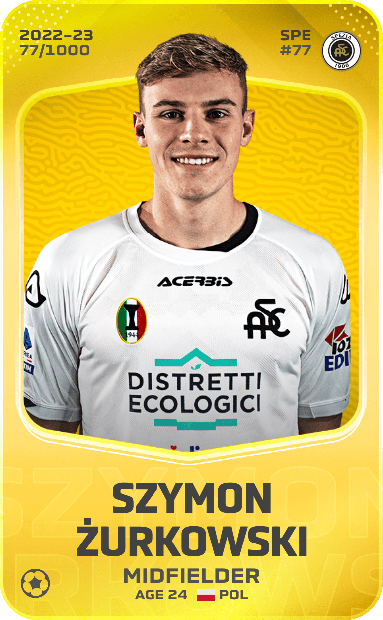 Szymon Żurkowski 2022-23 • Limited 77/1000