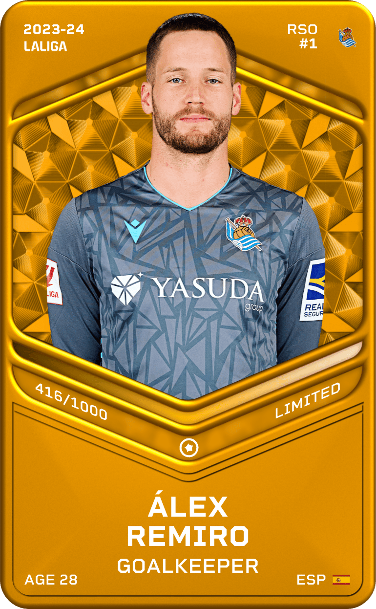 Álex Remiro 2023-24 • Limited 416/1000