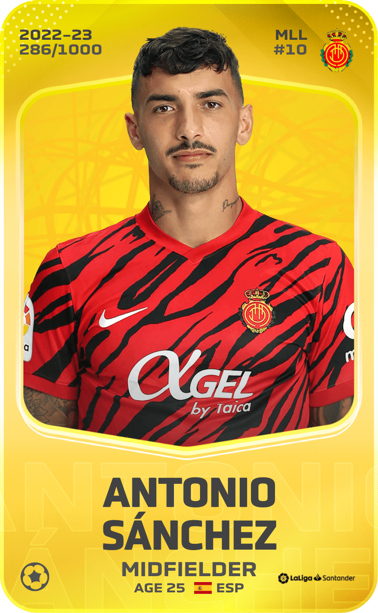 Antonio Sánchez 2022-23 • Limited 286/1000