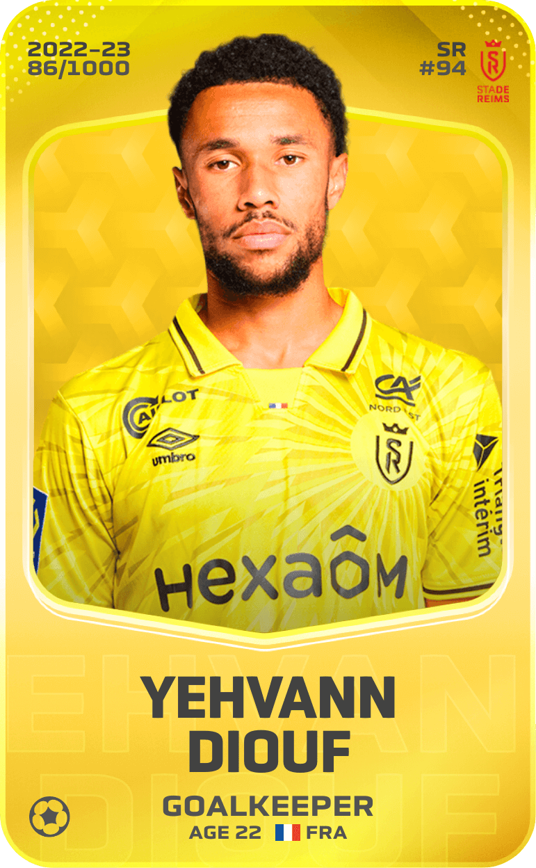 Yehvann Diouf 2022-23 • Limited 86/1000