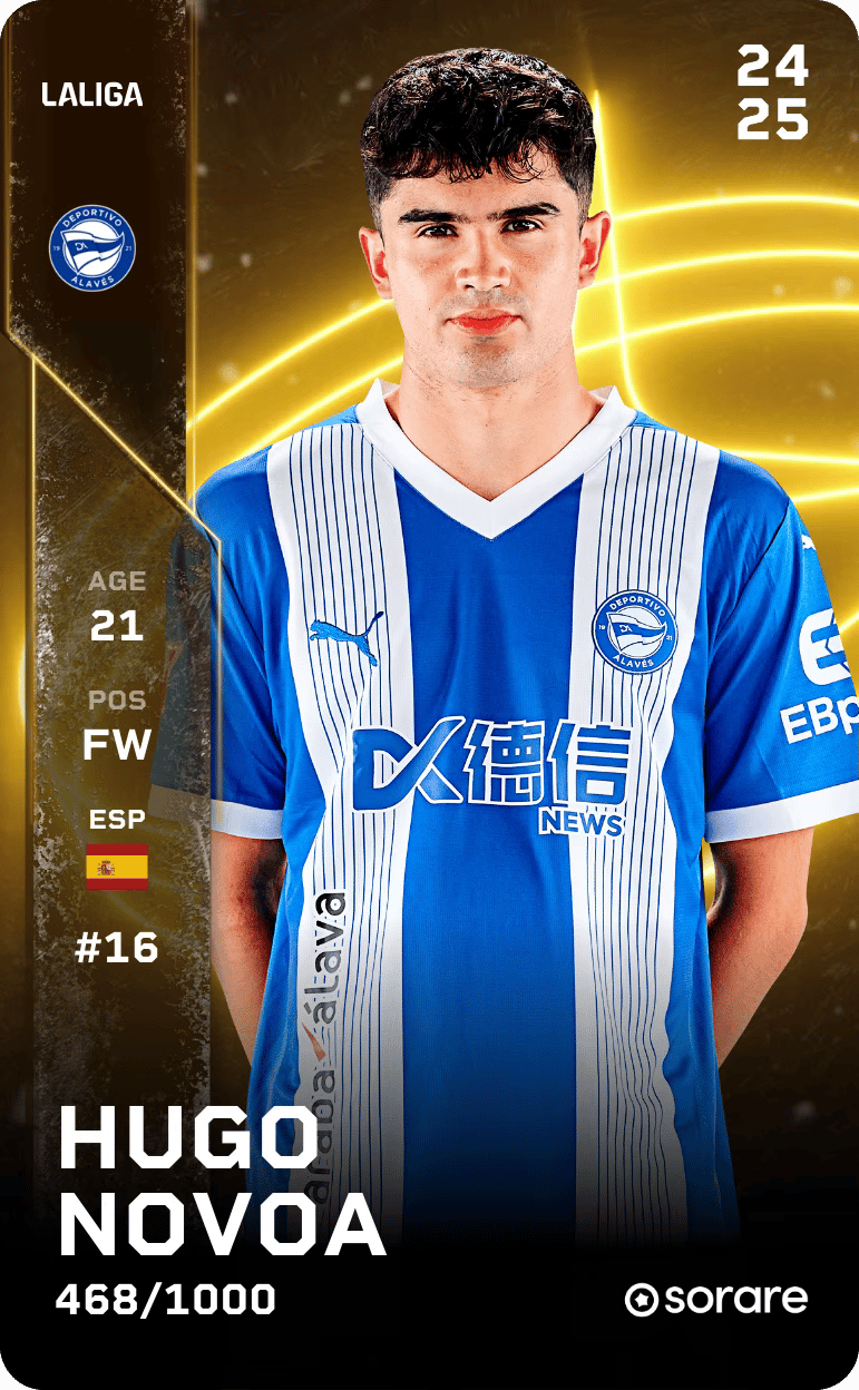 Hugo Novoa 2024-25 • Limited 468/1000