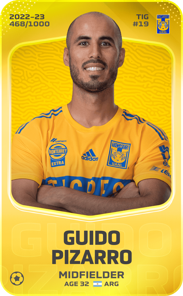 Guido Pizarro 2022-23 • Limited 468/1000