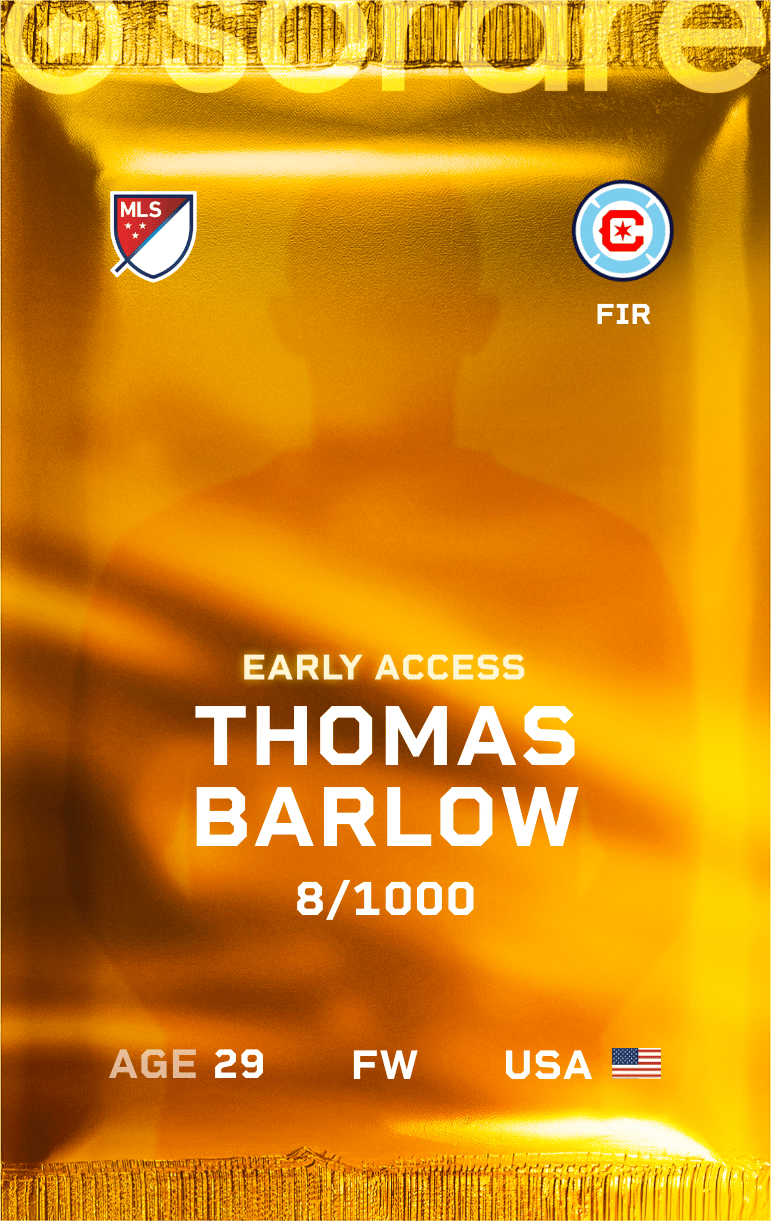 Tom Barlow 2025-26 • Limited 8/1000