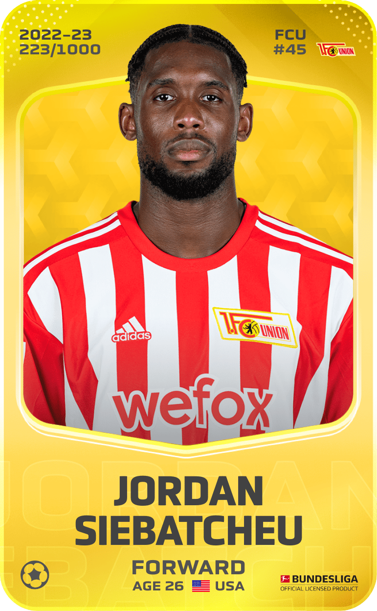 Jordan Siebatcheu 2022-23 • Limited 223/1000
