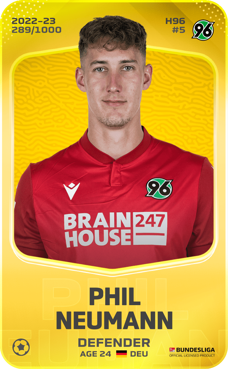 Phil Neumann 2022-23 • Limited 289/1000