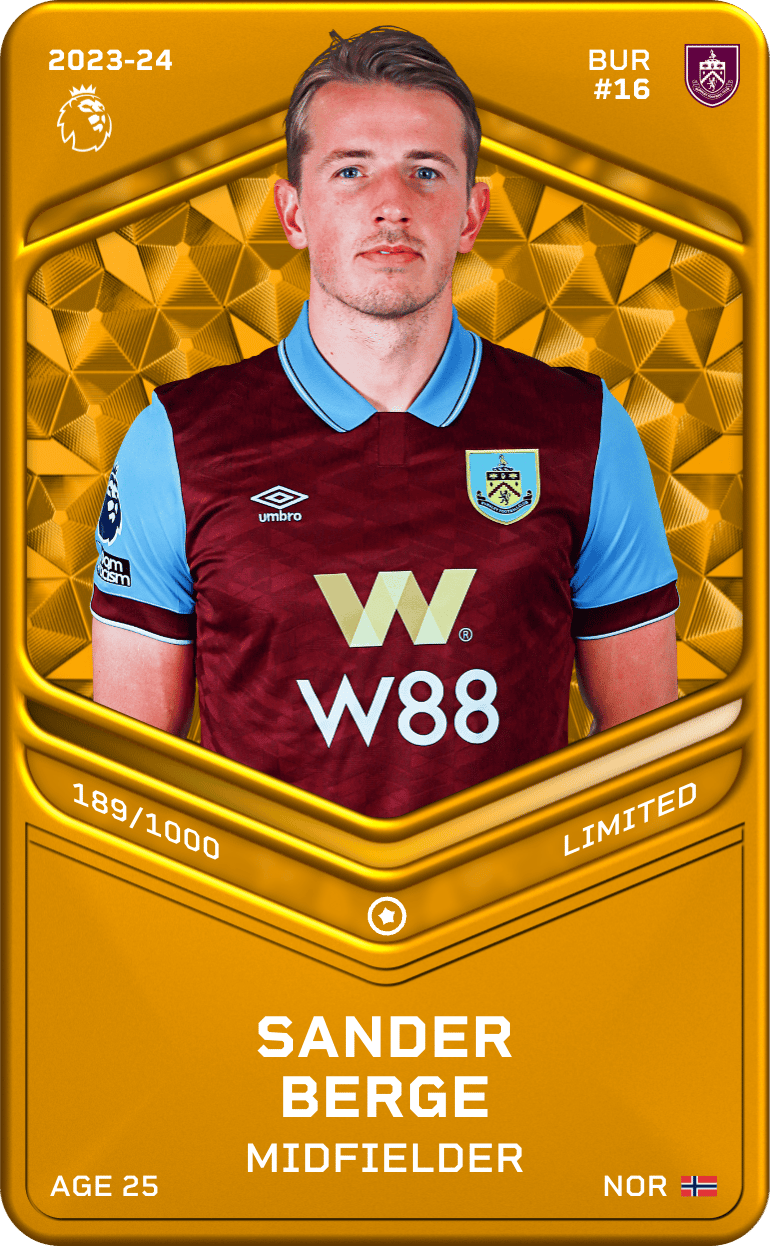 Sander Berge 2023-24 • Limited 189/1000