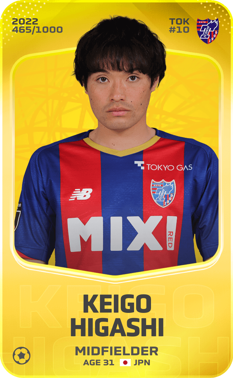 Keigo Higashi 2022-23 • Limited 465/1000