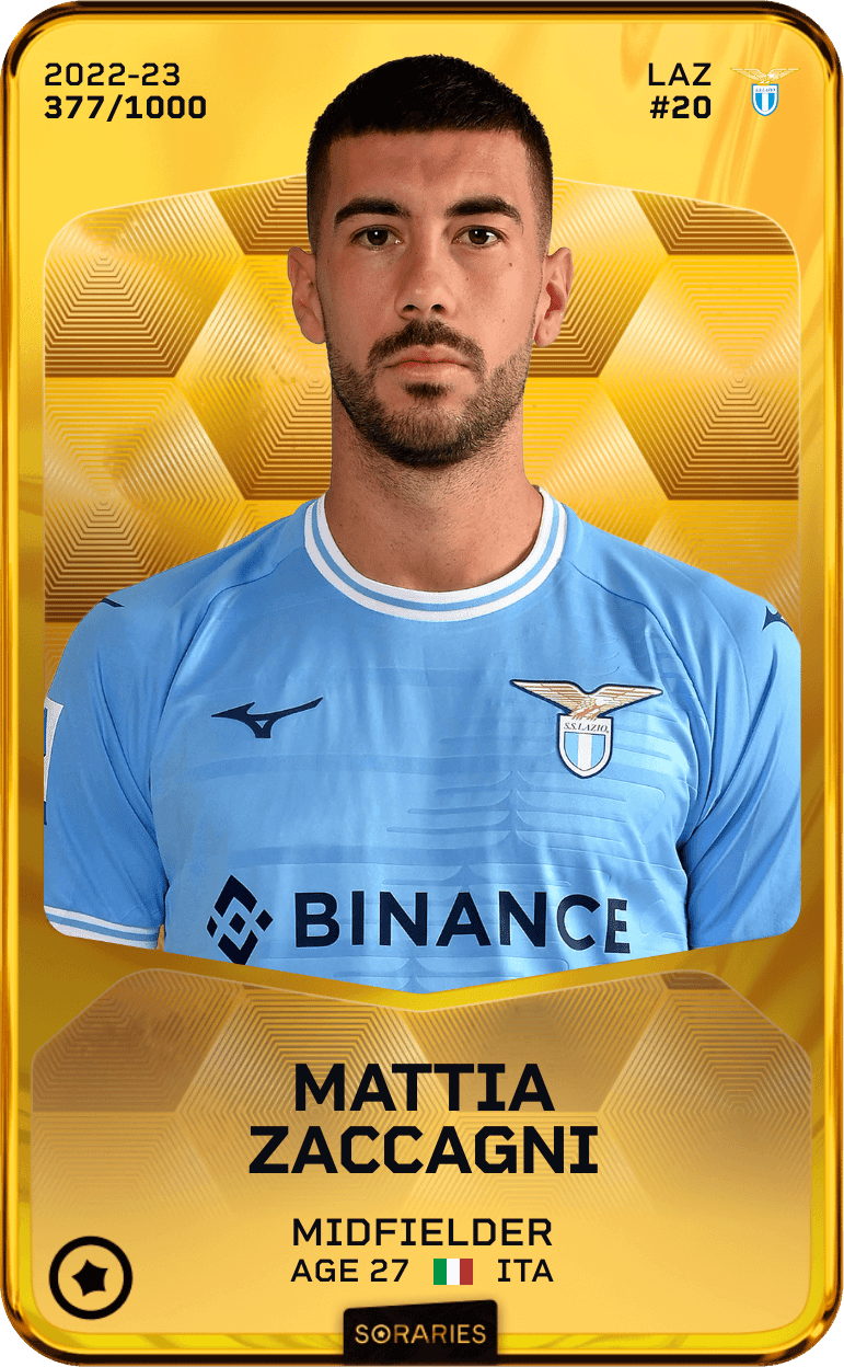 Mattia Zaccagni 2022-23 • Limited 377/1000