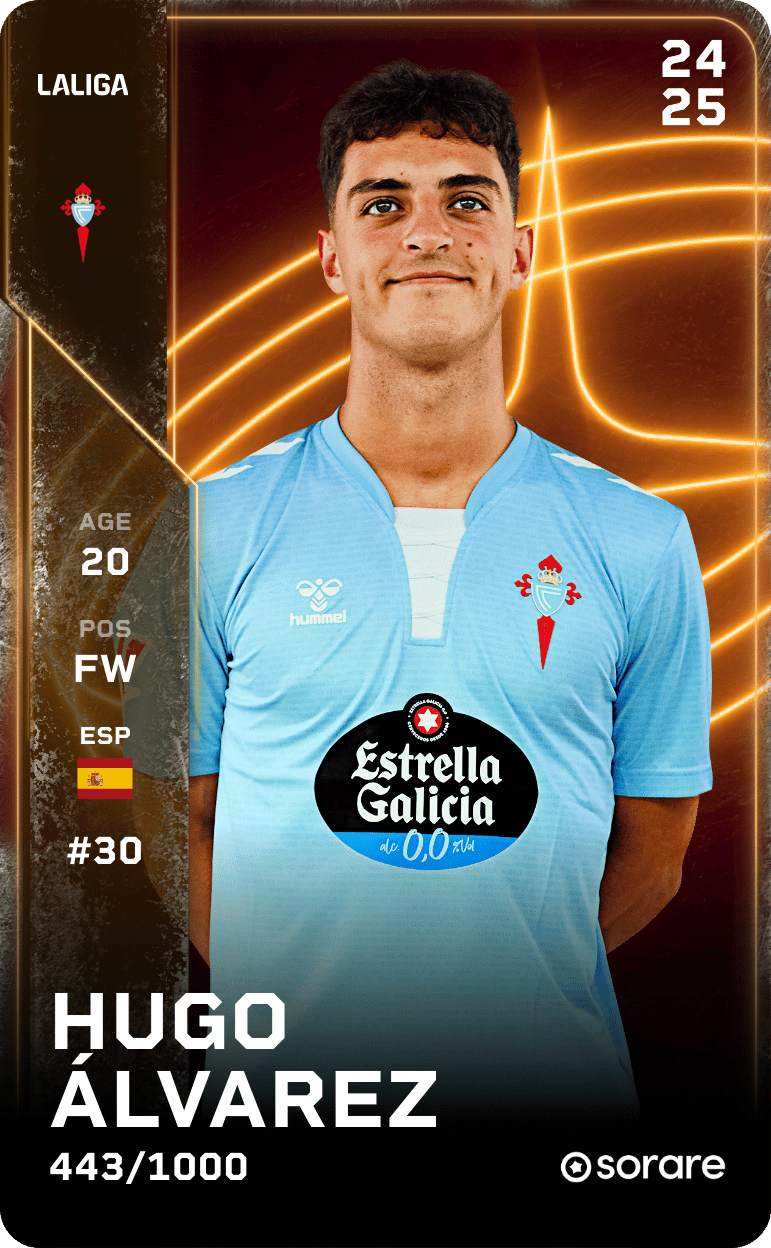 Hugo Álvarez 2024-25 • Limited 443/1000
