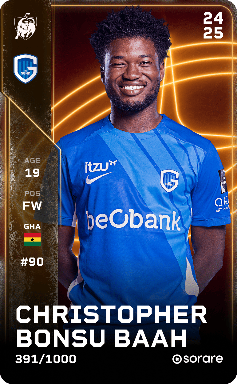 Christopher Bonsu Baah 2024-25 • Limited 391/1000