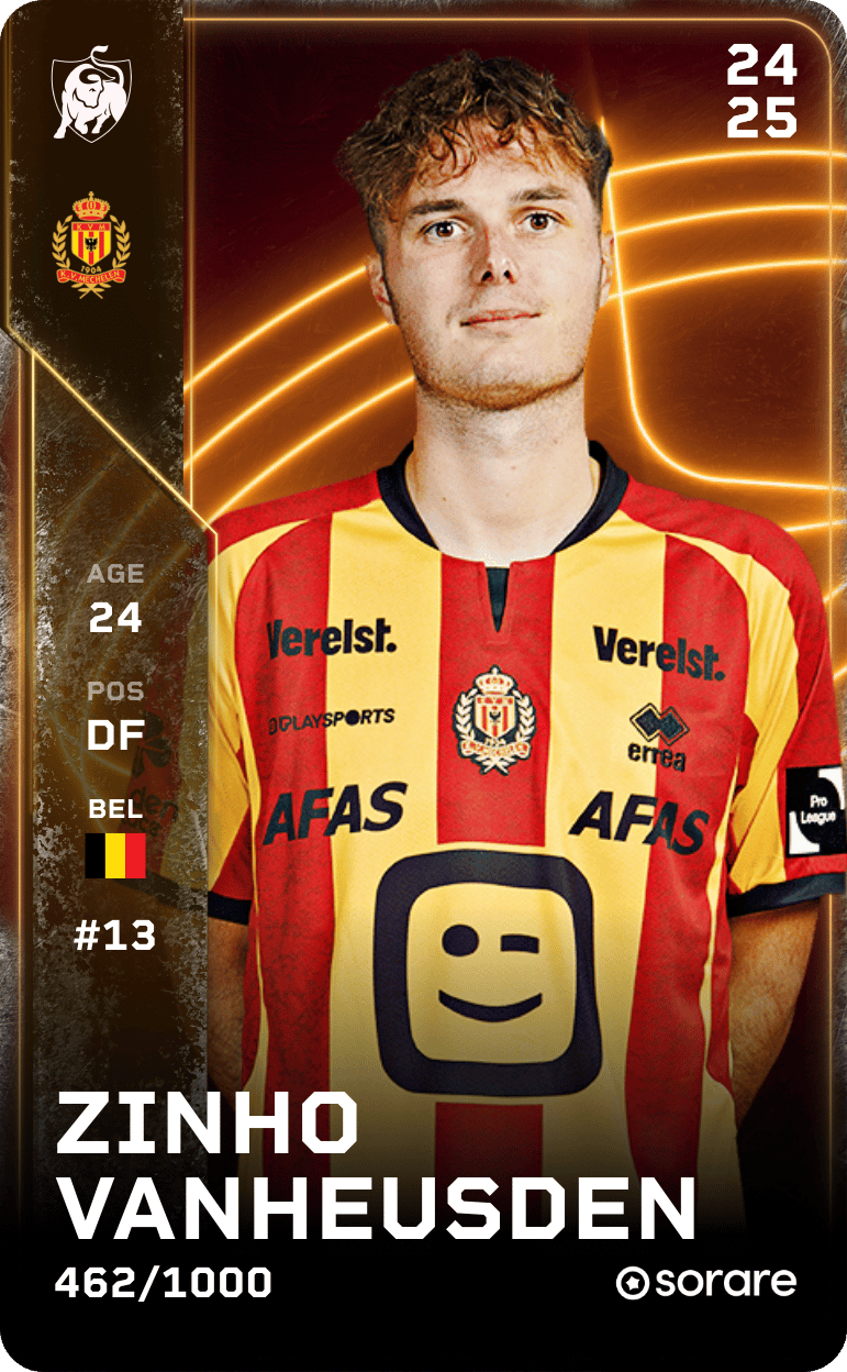 Zinho Vanheusden 2024-25 • Limited 462/1000