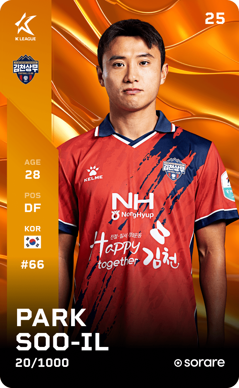 Park Soo-Il 2025-26 • Limited 20/1000