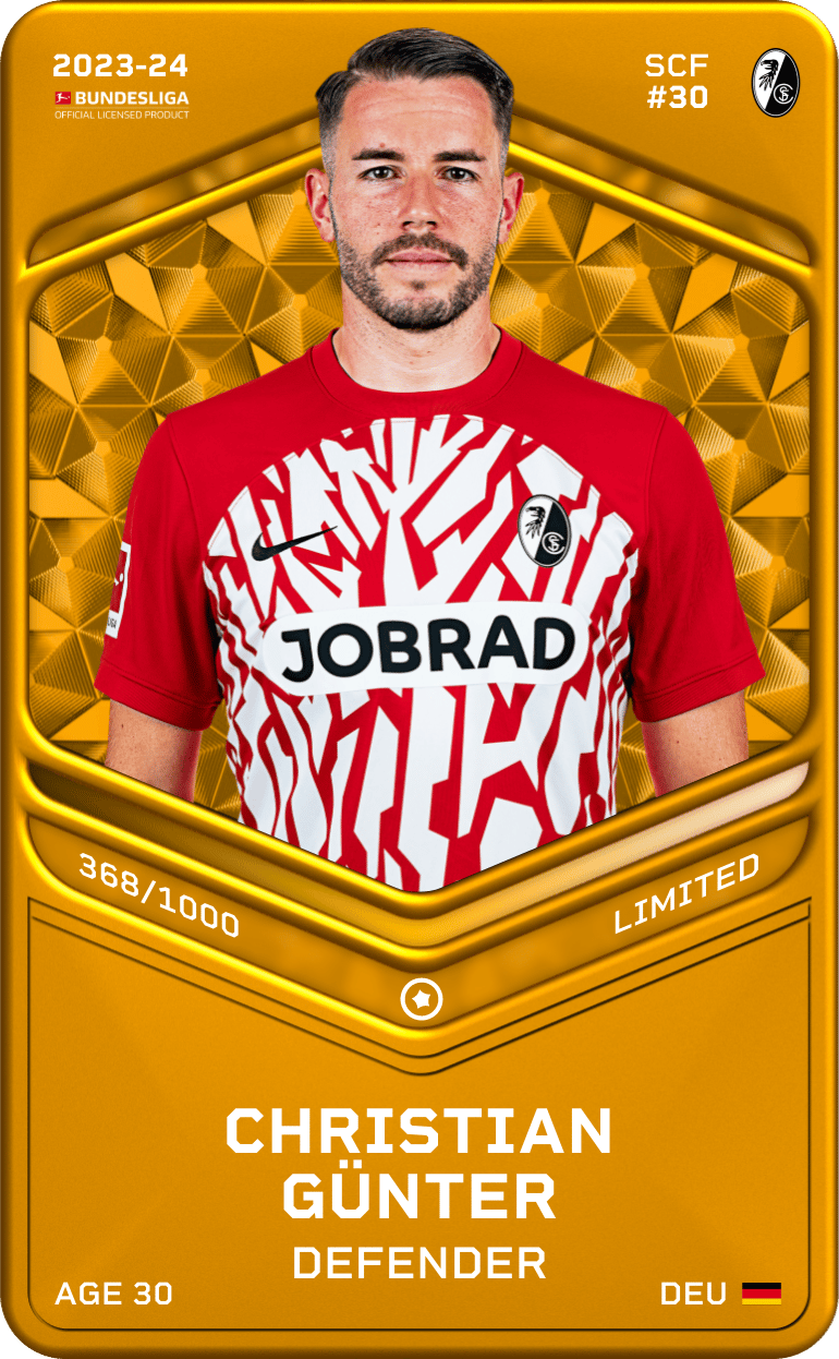 Christian Günter 2023-24 • Limited 368/1000
