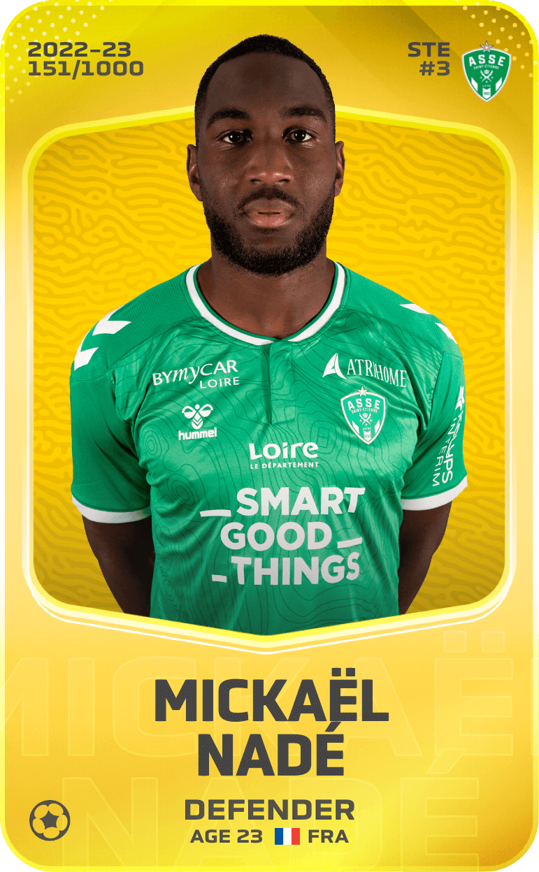 Mickaël Nadé 2022-23 • Limited 151/1000