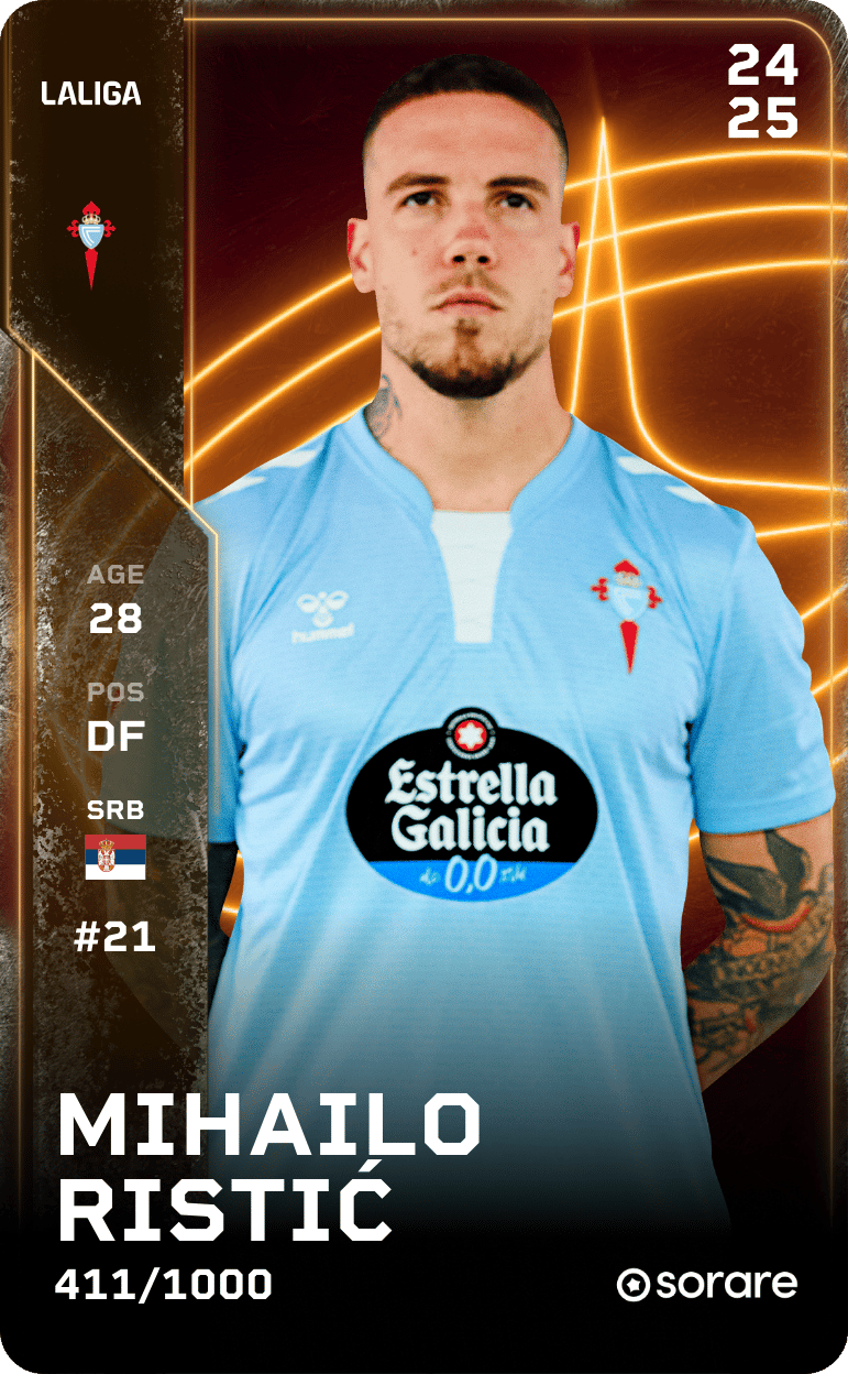Mihailo Ristić 2024-25 • Limited 411/1000