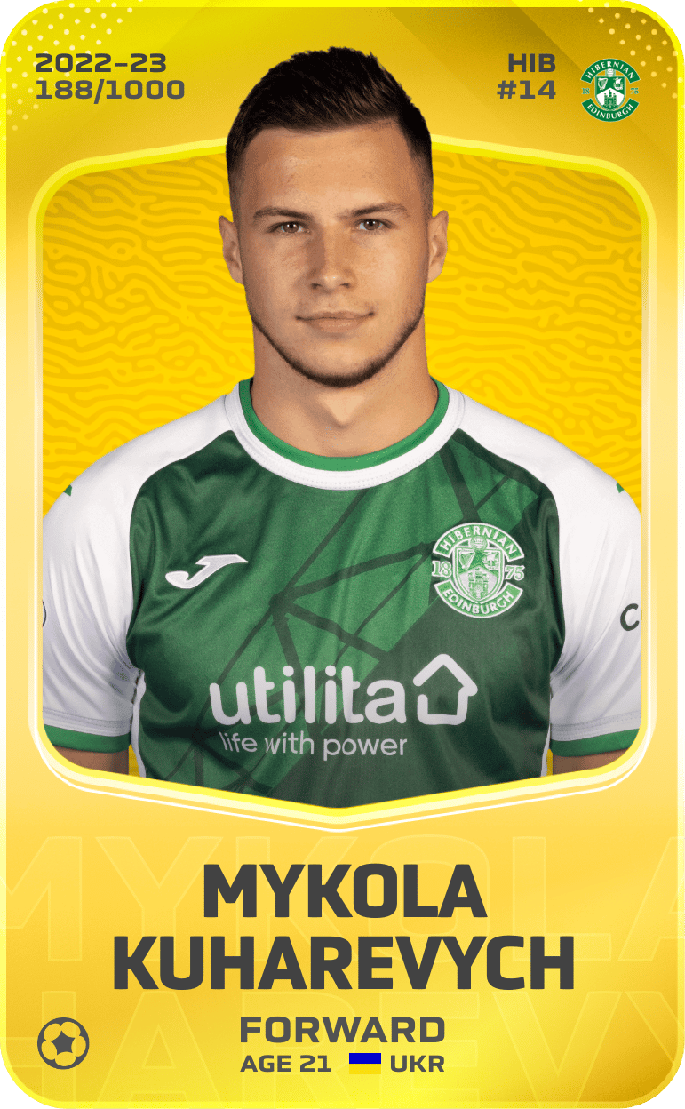 Mykola Kuharevych 2022-23 • Limited 188/1000
