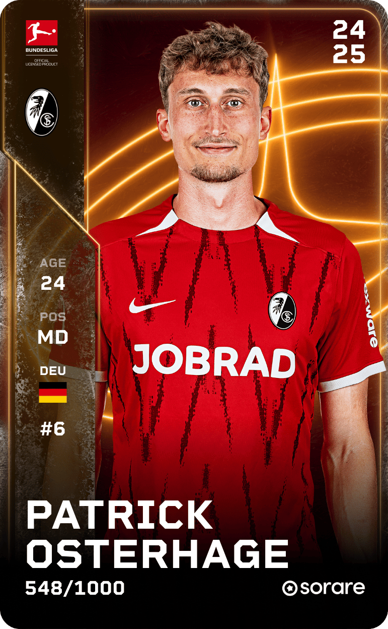 Patrick Osterhage 2024-25 • Limited 548/1000