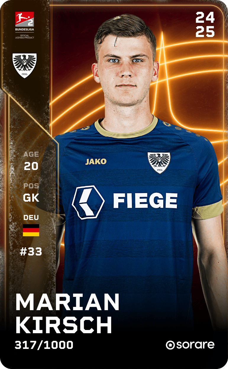 Marian Kirsch 2024-25 • Limited 317/1000