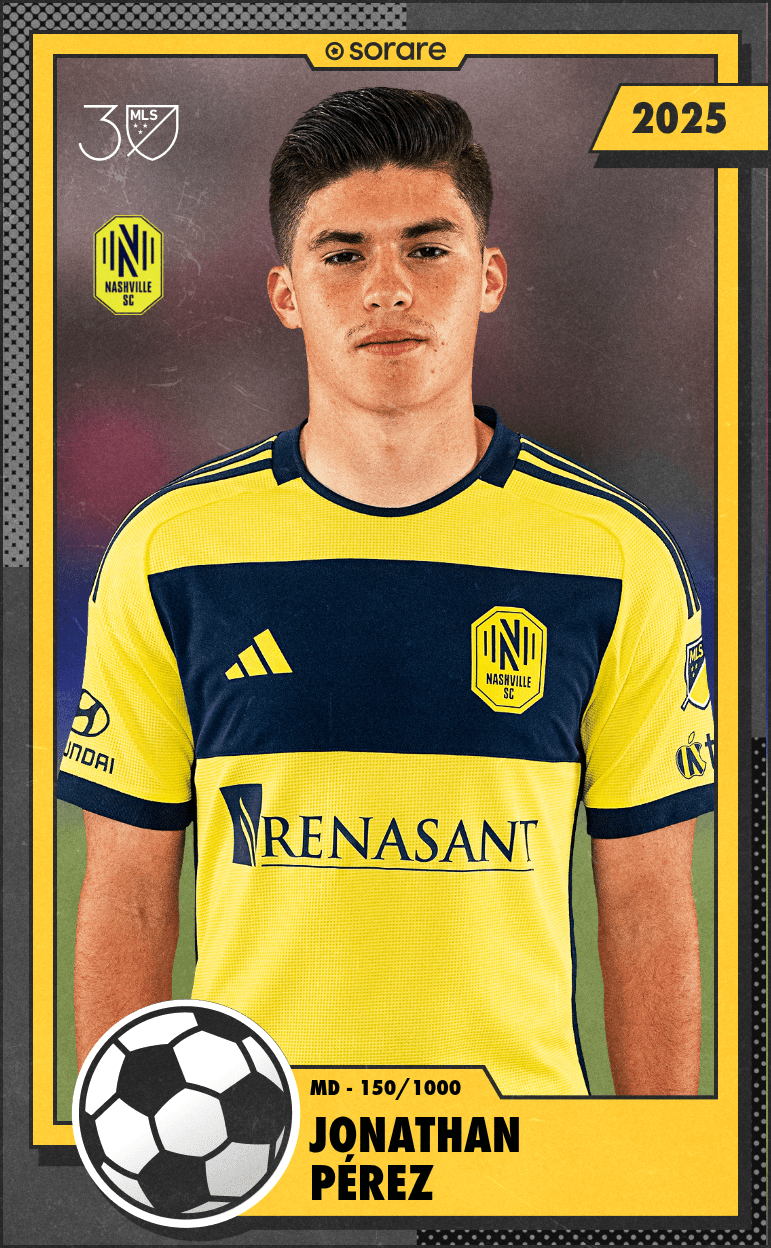 Jonathan Pérez 2025-26 • Limited 150/1000
