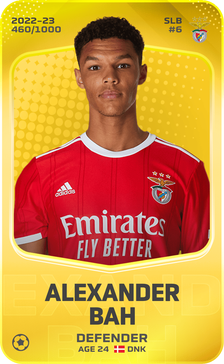 Alexander Bah 2022-23 • Limited 460/1000