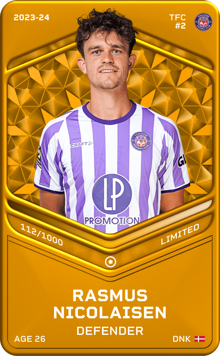 Rasmus Nicolaisen 2023-24 • Limited 112/1000