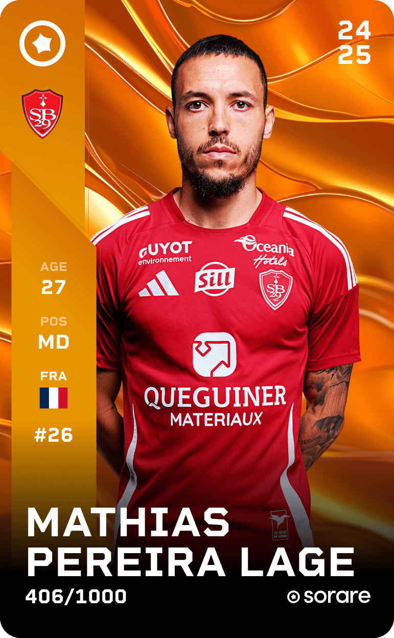 Mathias Pereira Lage 2024-25 • Limited 406/1000